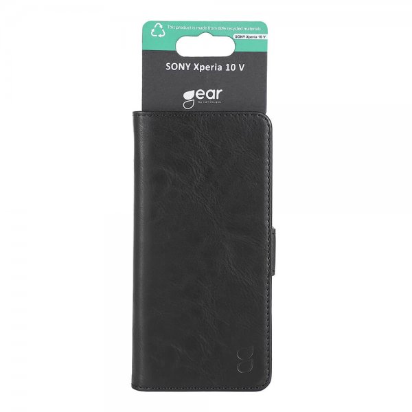 Gear Sony Xperia 10 V Fodral med Kortfack Svart