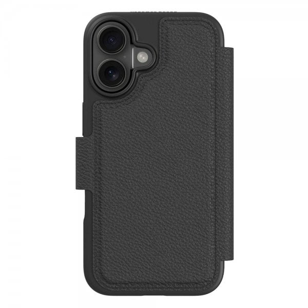 agood company iPhone 16 Fodral Cirkulärt Plånboksfodral Svart