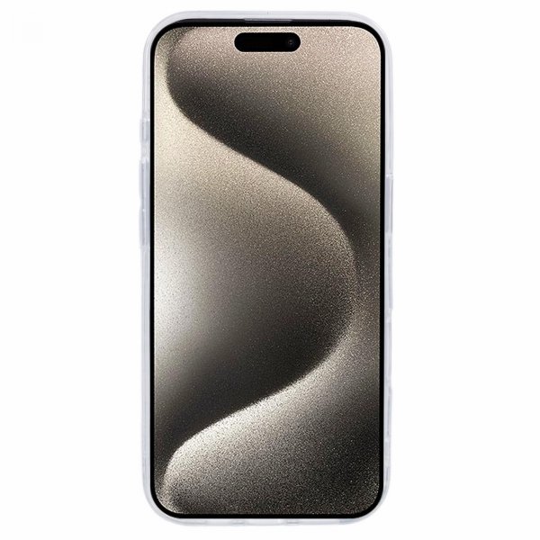 Nordic Covers iPhone 16 Pro Max Skal Sparkle Series Blossom Pink