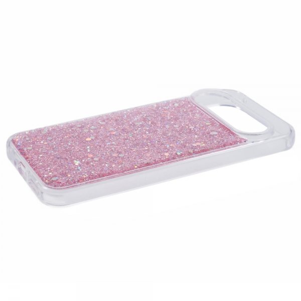 Nordic Covers Google Pixel 9 Pro XL Skal Sparkle Series Blossom Pink