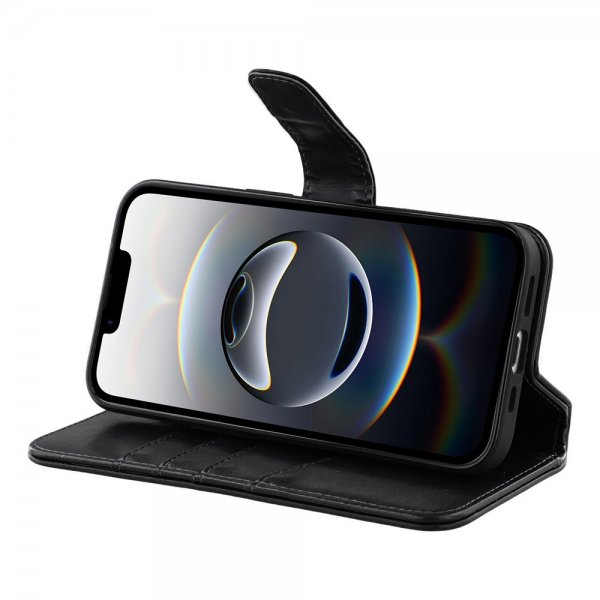 Nordic Covers iPhone 16e/17e Fodral Essential Leather Raven Black