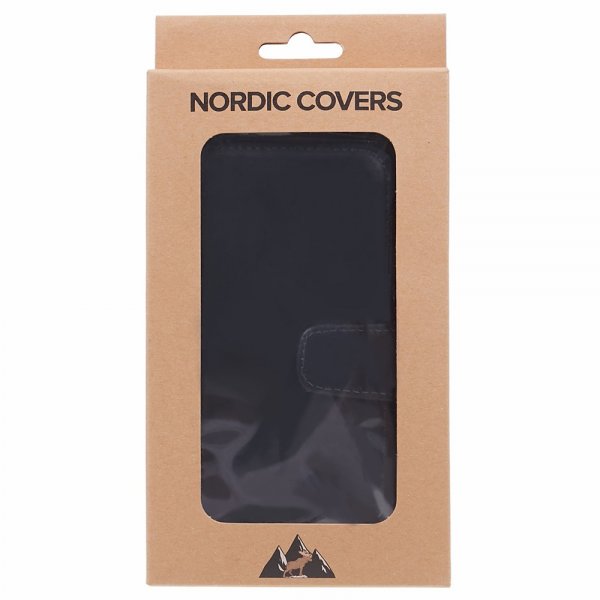 Nordic Covers Samsung Galaxy A36/Galaxy A56 Fodral Essential Leather Raven Black