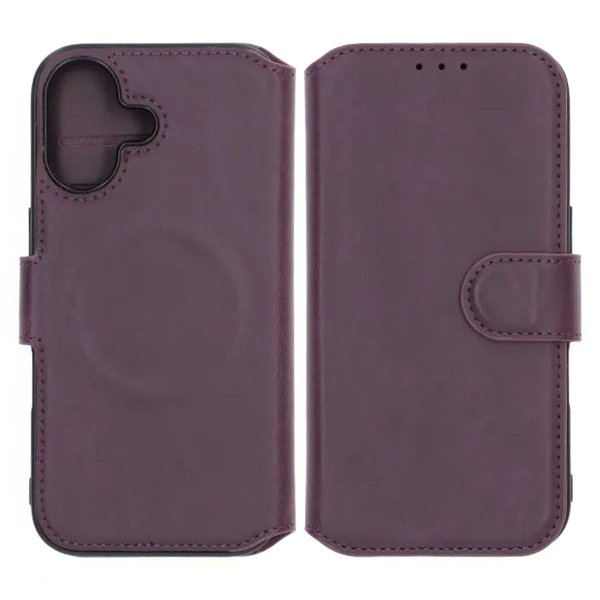 Rvelon iPhone 17 Fodral 4 Kortfack MagSafe Lila