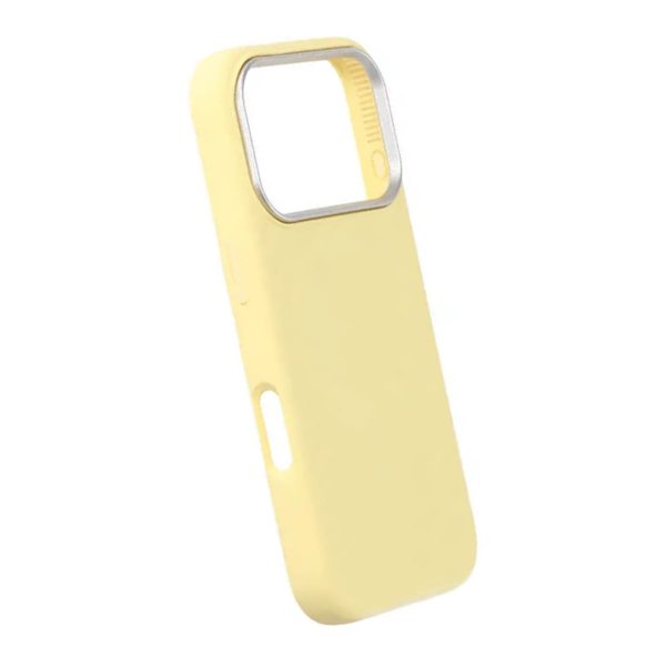 iPhone 17 Pro Skal Silikon MagSafe Gul