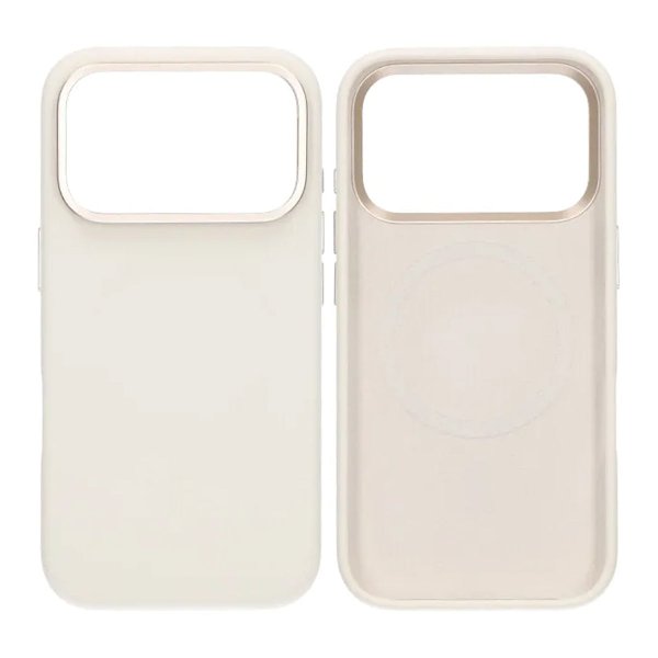 iPhone 17 Pro Skal Silikon MagSafe Stativ Vit