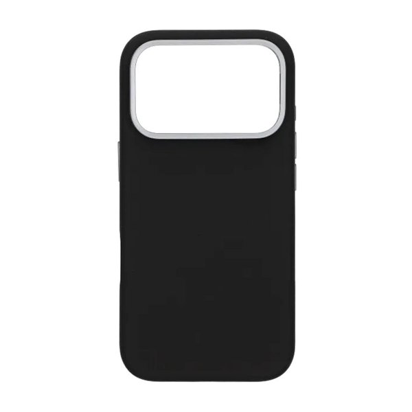 iPhone 17 Pro Skal Silikon MagSafe Stativ Svart