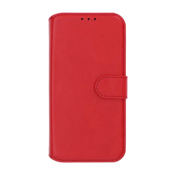 Rvelon iPhone 17 Fodral 4 Kortfack Löstagbart Skal Röd