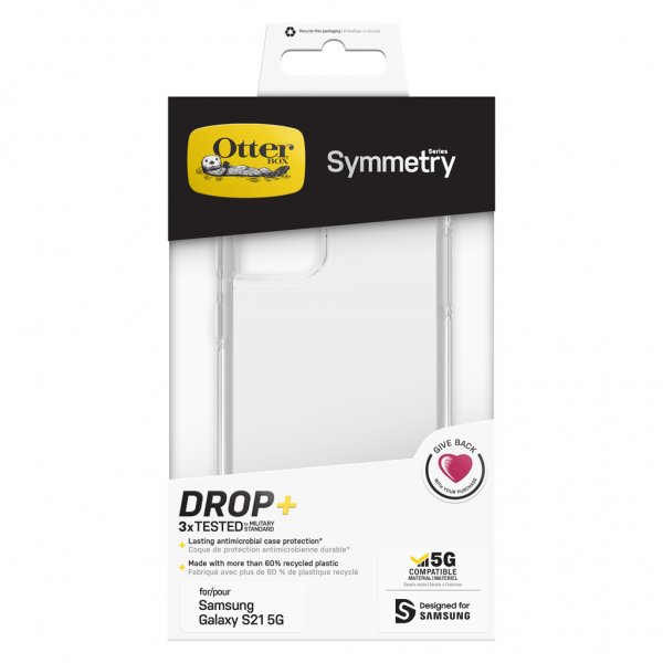 Otterbox Samsung Galaxy S21 Skal Symmetry Series Transparent