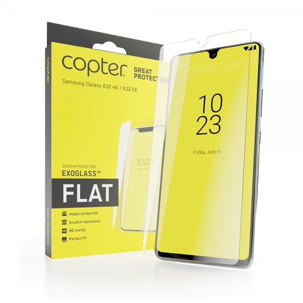 Copter Samsung Galaxy A32 4G Skärmskydd Exoglass Flat
