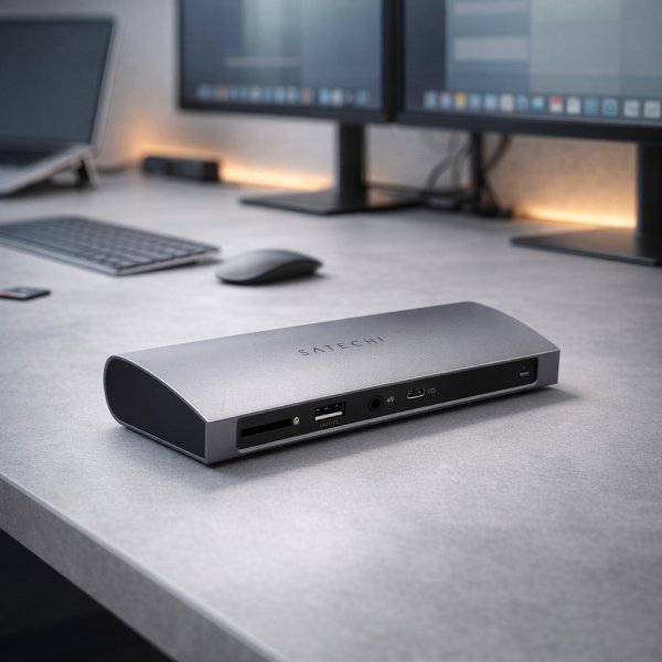 Satechi Thunderbolt 4 Docka Rymdgrå