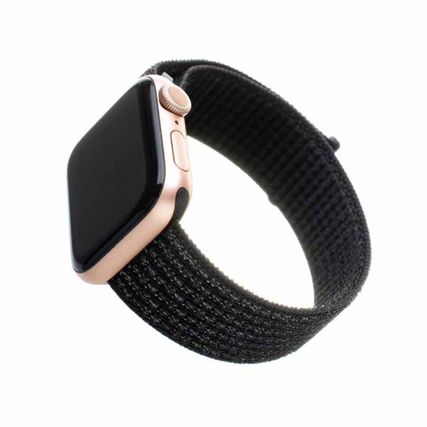 Fixed Apple Watch 44/45/46mm/Apple Watch Ultra Armband Nylon Strap Roseguld