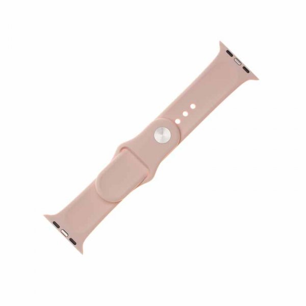 Fixed Apple Watch 44/45/46mm/Apple Watch Ultra Armband Silicone Strap Rosa