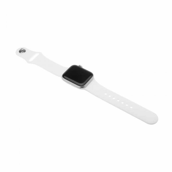 Fixed Apple Watch 44/45/46mm/Apple Watch Ultra Armband Silicone Strap Vit
