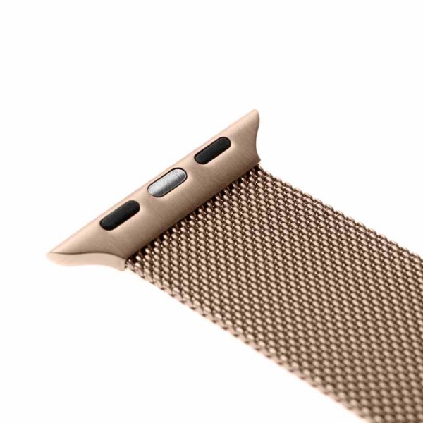 Fixed Apple Watch 38/40/41/42mm Armband Mesh Strap Roseguld
