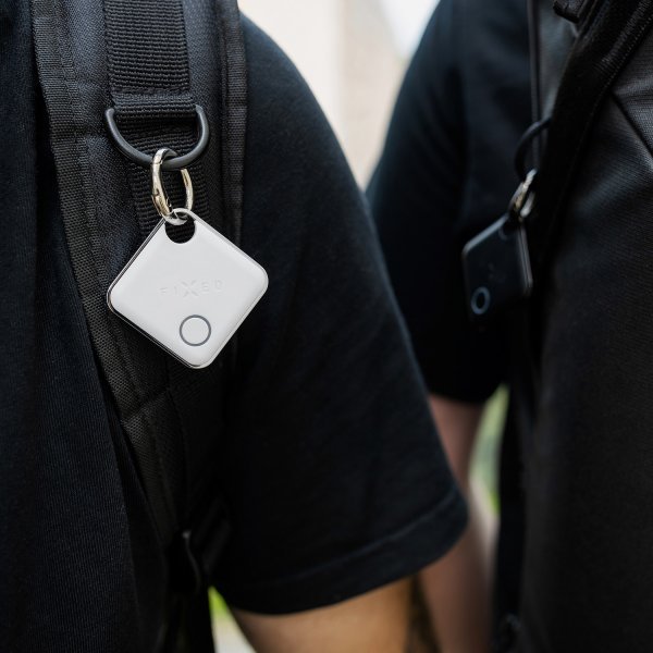 Fixed Tag Bluetooth Smart Tracker Find My Svart