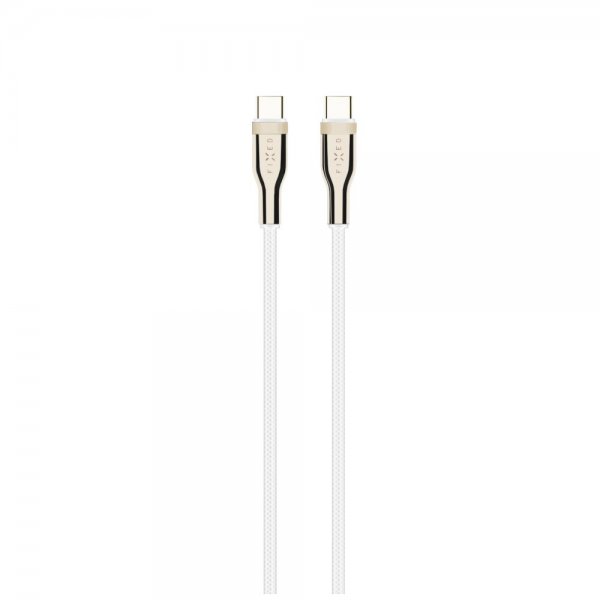 Fixed Kabel METAL Series USB-C/USB-C 0.5m Vit
