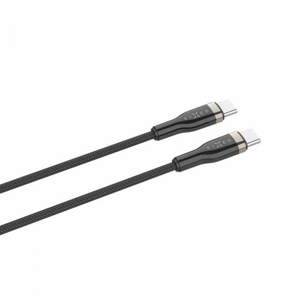 Fixed Kabel METAL Series USB-C/USB-C 2m Svart