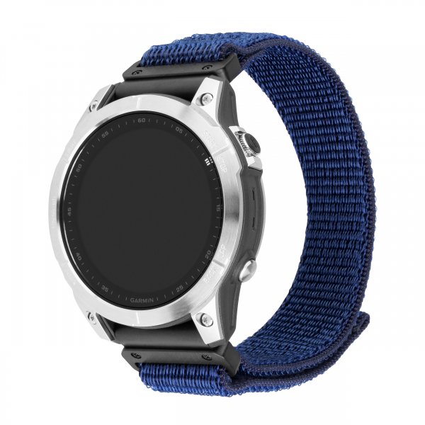 Fixed Garmin QuickFit 26mm Armband Nylon Strap Blå