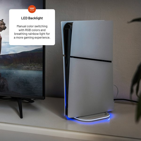 Fixed LED multiljus Stativ för PS5/PS5 Slim