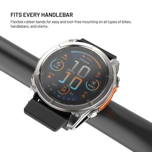 Fixed Garmin Smartwatch 26mm Hållare till Cykelstyre