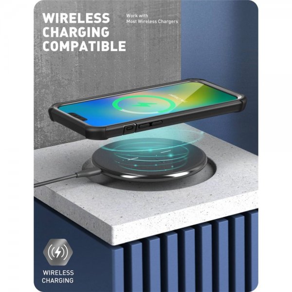 Supcase iPhone 13/iPhone 14 Skal Ares Svart