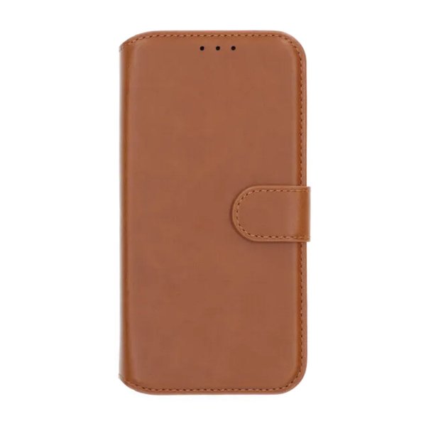 Rvelon iPhone 17 Fodral 4 Kortfack Löstagbart Skal Brun