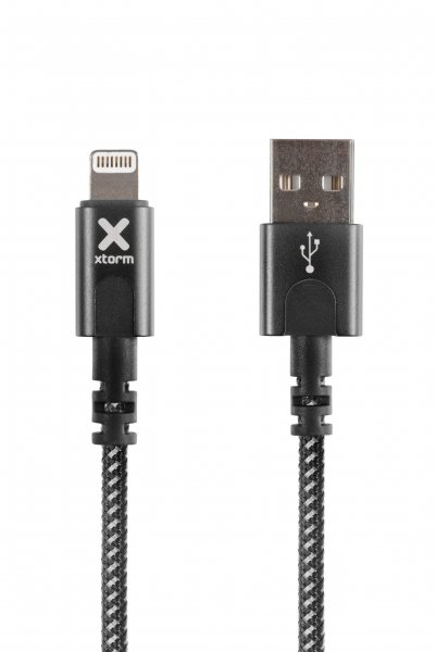 Xtorm Original USB-A to Lightning Kabel 1 m Svart