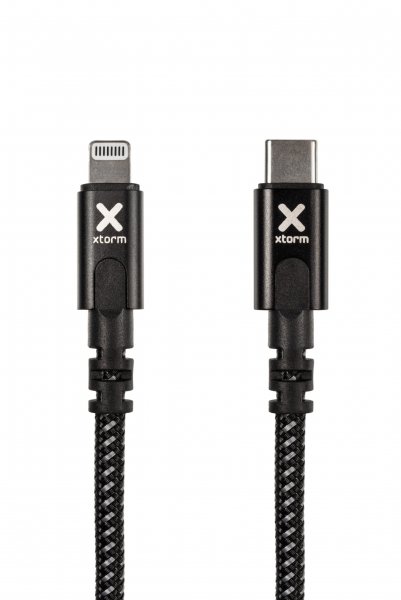 Xtorm Original USB-C to Lightning Kabel 3 m Svart