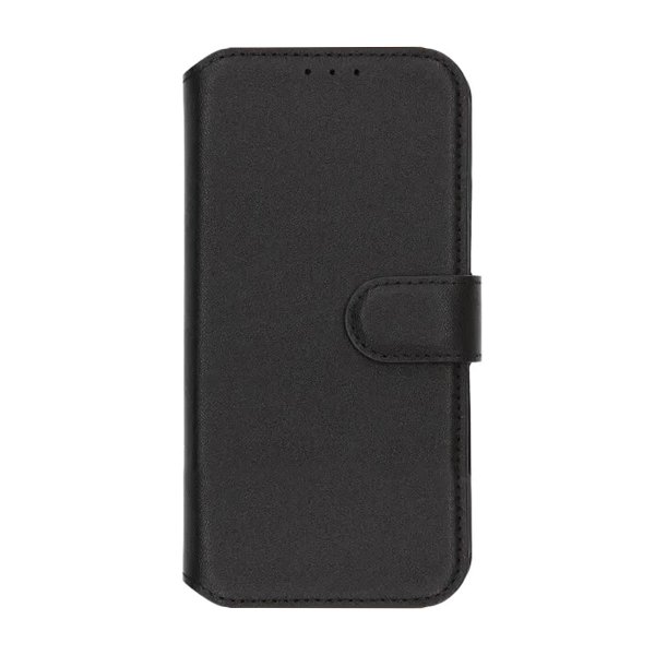 Rvelon iPhone 17 Fodral Äkta Läder Svart
