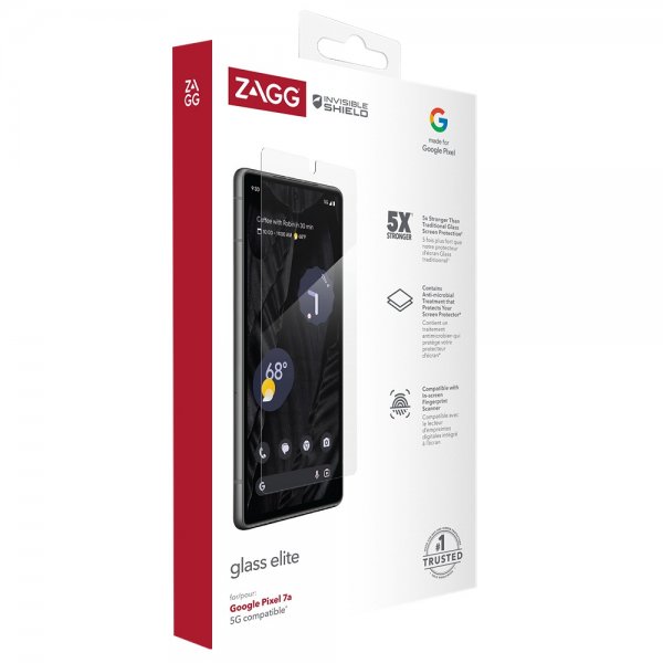 ZAGG InvisibleShield Google Pixel 7a Skärmskydd Glass Elite