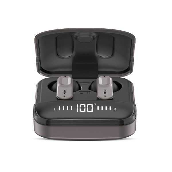 Mixx Trådlösa Hörlurar StreamBuds Ultra Hybrid Black Gun Metal