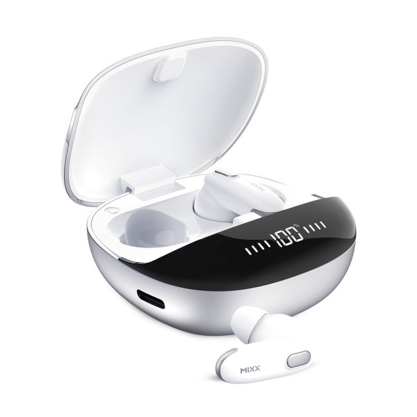 Mixx Trådlösa Hörlurar StreamBuds Mini Charge 2 Vit
