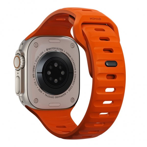 Nomad Apple Watch 44/45/46mm/Apple Watch Ultra Armband Sport Band Ultra Orange