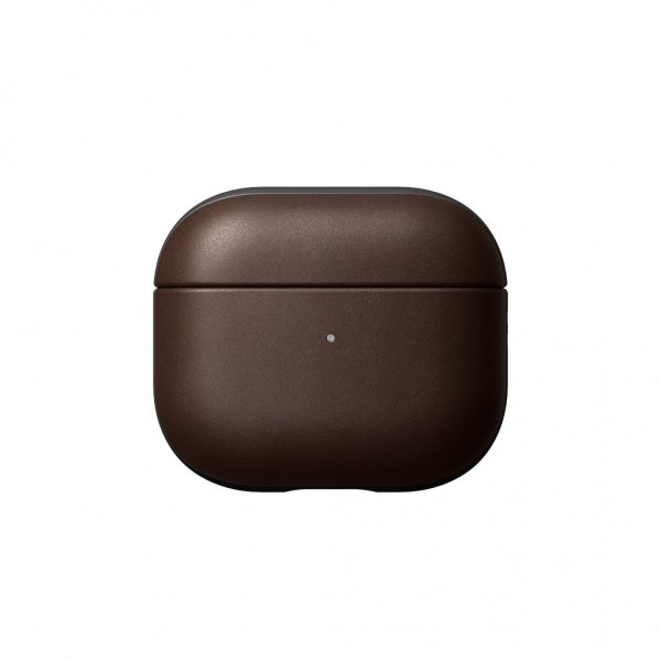 Nomad Airpods 3 Skal Modern Leather Case Horween Leather Rustic Brown