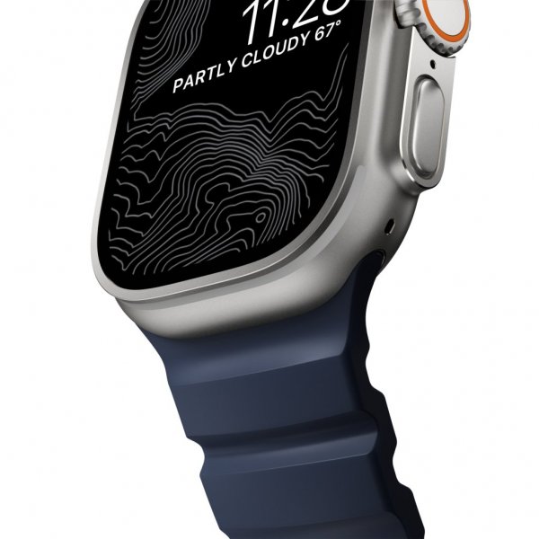 Nomad Apple Watch 44/45/46mm/Apple Watch Ultra Armband Rocky Point Atlantic