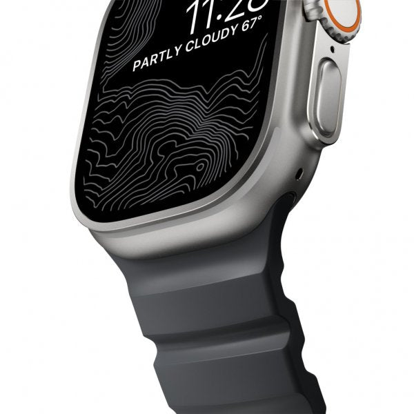 Nomad Apple Watch 44/45/46mm/Apple Watch Ultra Armband Rocky Point Storm
