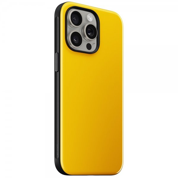 Nomad iPhone 15 Pro Max Skal Sport Case Racing Yellow
