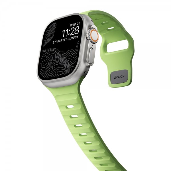 Nomad Apple Watch 44/45/46mm/Apple Watch Ultra Armband Sport Band Glow 2.0