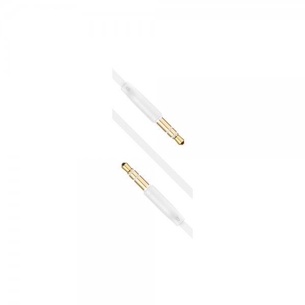 Fixed Kabel AUX 3.5mm 1m Vit