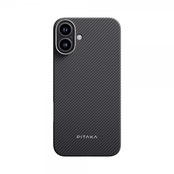 Pitaka iPhone 16 Plus Skal MagEZ Case 5 Black/Grey Twill