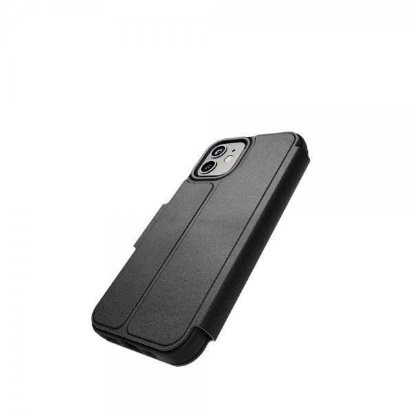Tech21 iPhone 12/iPhone 12 Pro Fodral EvoLite Wallet Svart