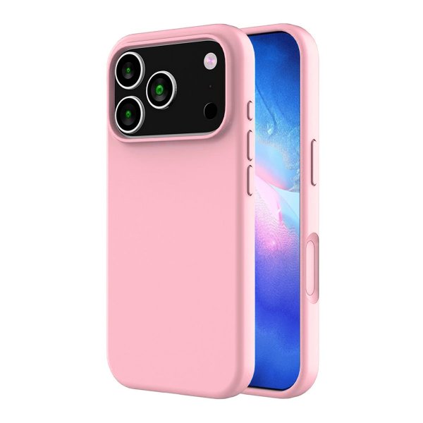 Rvelon iPhone 17 Pro Max Skal Silikon MagSafe Rosa