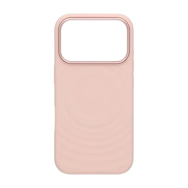 iPhone 17 Pro Skal Silikon MagSafe Rosa