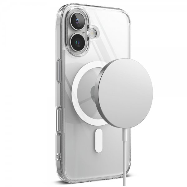 Ringke iPhone 16 Skal Fusion Magnetic Transparent