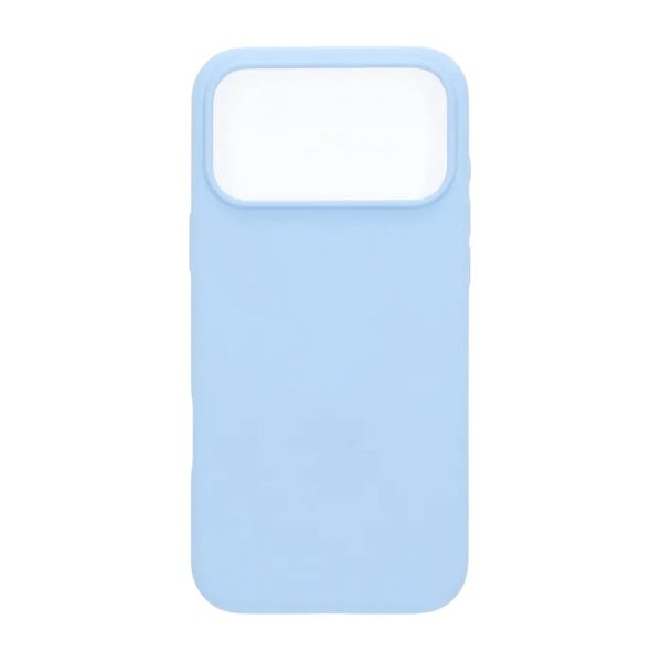 Rvelon iPhone 17 Pro Max Skal Silikon MagSafe Ljusblå
