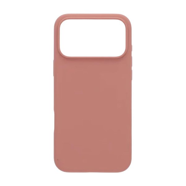 Rvelon iPhone 17 Pro Max Skal Silikon MagSafe Mörkrosa