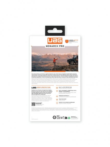 Urban Armor Gear (UAG) Samsung Galaxy S25 Plus Skal Monarch Pro MagSafe Carbon Fiber