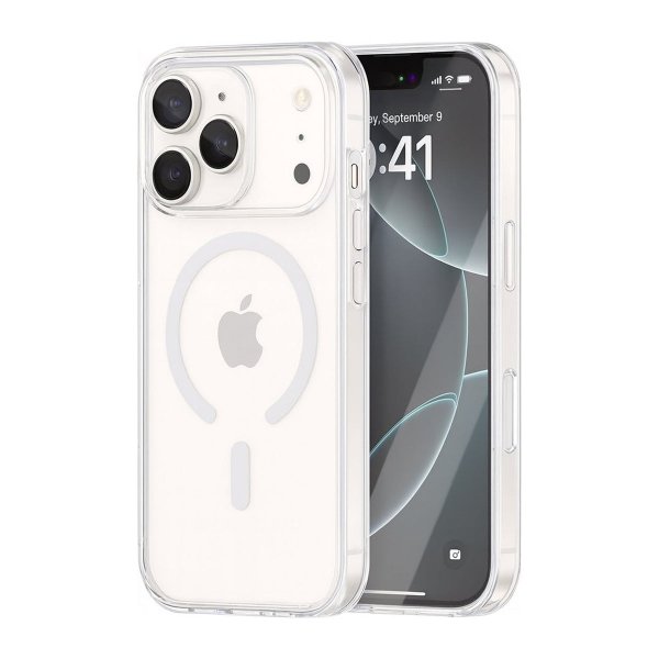Rvelon iPhone 17 Pro Max Skal Transparent MagSafe Transparent