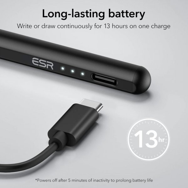 ESR Stylus Digital Pencil iPad Svart