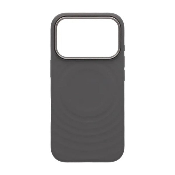 iPhone 17 Pro Skal Silikon MagSafe Mörkgrå